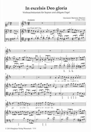 Preview: Weihnachtskantate Sopran Orgel Martini